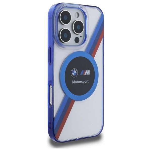 Etui BMW do iPhone 16 Pro Max 6.9"", Przezroczysty MagSafe zdjęcie 4