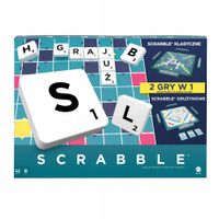 MATTEL GAMES GRA TOWARZYSKA SCRABBLE GRA PLANSZOWA NOWA WERSJA