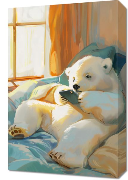 Obraz 40x60cm Misiowe Popołudnie zdjęcie 1