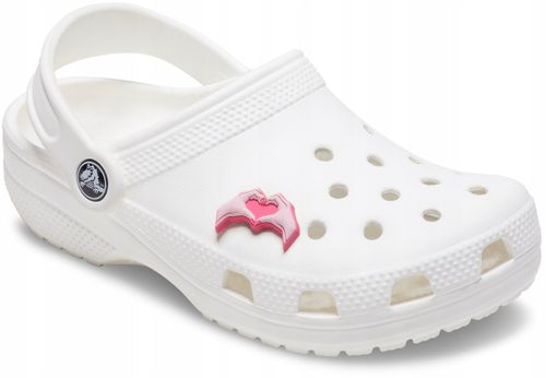 Przypinka Crocs Jibbitz Pin Do Butów Pink Heart Hands na Arena.pl