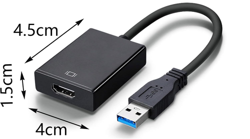 Adapter Konwerter Przejściówka USB 3.0 do HDMI Full HD na Arena.pl