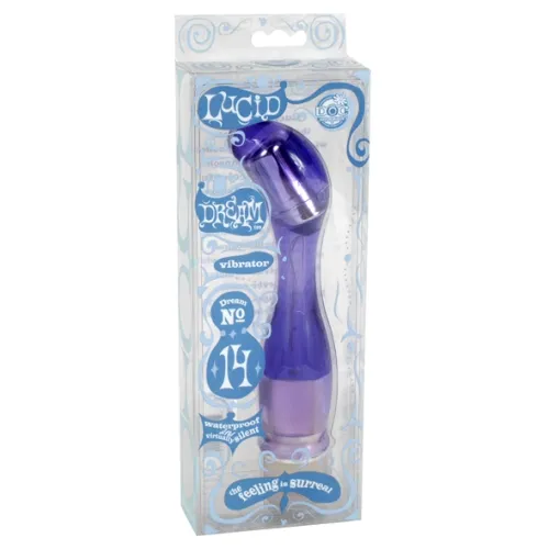doc johnson lucid dream #14 masażer punktowy wodoodporny 22 cm fioletowy na Arena.pl