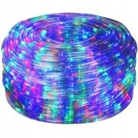 WĄŻ Świetlny 50m LED LAMPKI CHOINKOWE Kolorowy MULTIKOLOR