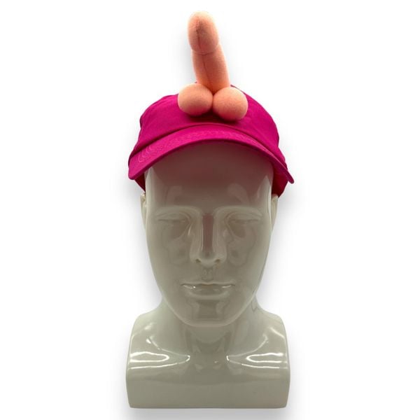Kinky Pleasure - Ds002 - Cap With Penis - Pink - One Size zdjęcie 5