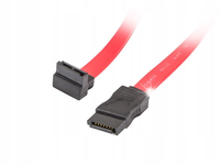 Kabel SATA Lanberg SATA-III DATA 0,5m kątowy