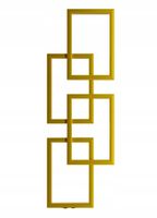 Grzejnik dekoracyjny MANTRA IV 1280x450 ZŁOTY