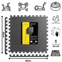 MATA PIANKOWE PUZZLE POD SPRZĘT DO ĆWICZEŃ KWADRATOWE NA SIŁOWNIĘ PREZENT