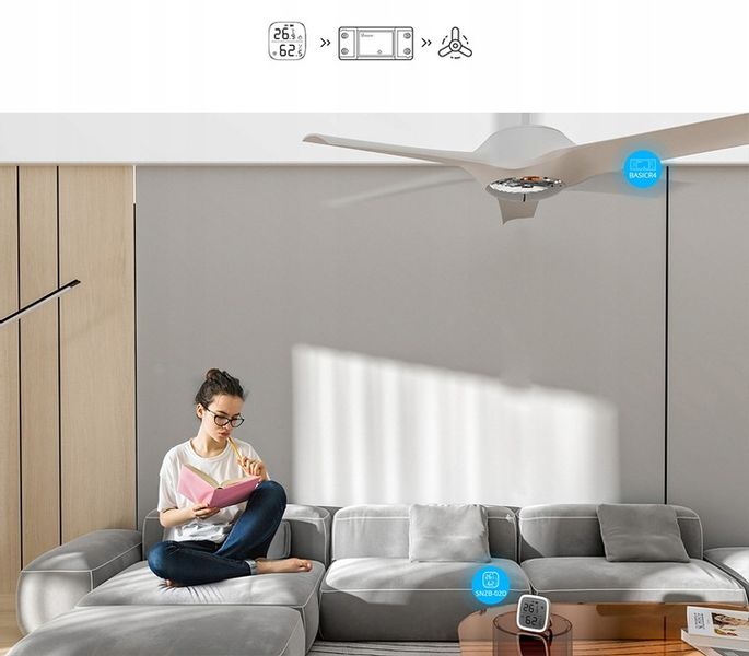 Inteligentny Sterownik Przekaźnik WiFi Sonoff BasicR4 ESP32 eWeLink zdjęcie 8