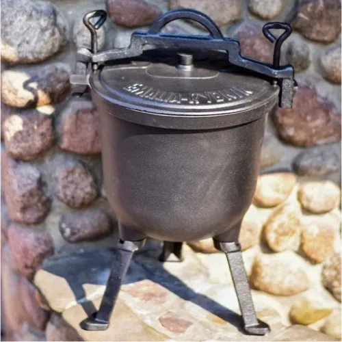 KOCIOŁEK ŻELIWNY Myśliwski 10L Garnek na ognisko na Arena.pl