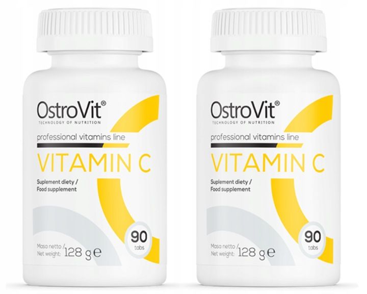 2X OSTROVIT VITAMIN C 1000mg 180 tabletek WITAMINA zdjęcie 1