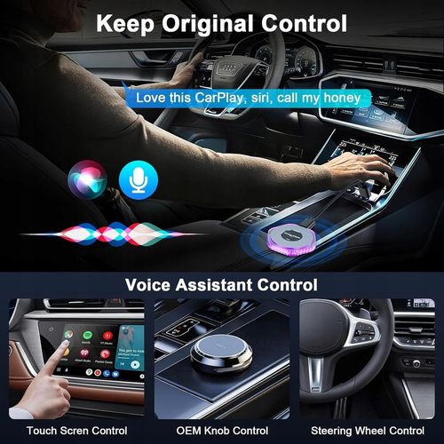 NEW Wireless Crystal Carplay AIBox Android Aut Adapter na Arena.pl