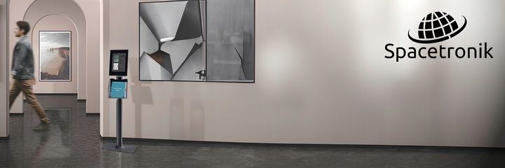 Wolnostojący Ochronny Statyw podstawka obudowa POS na tablet regulowany zdjęcie 3