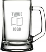 Kufel grawerowany reklama firmy ELEGANCKI komplet