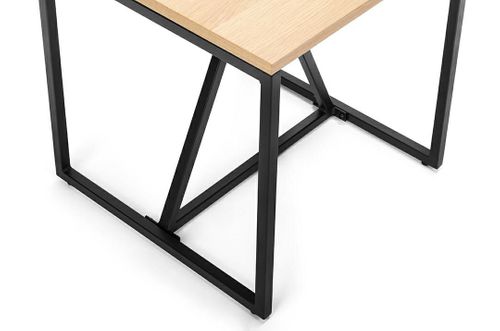 Stolik HEX dąb - MDF, metal na Arena.pl