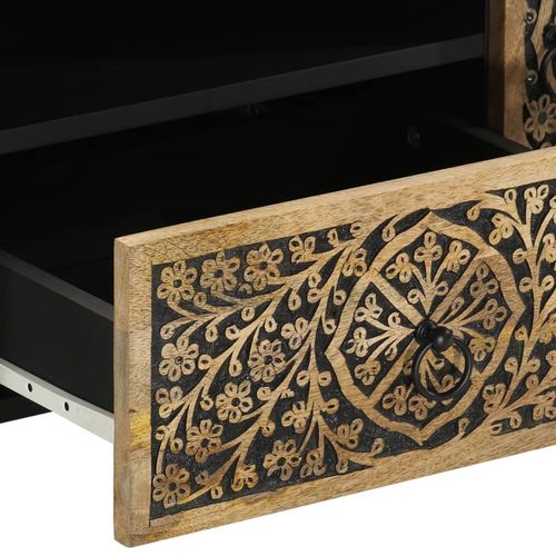 Szafka pod telewizor, 105x33x46 cm, lite drewno mango na Arena.pl