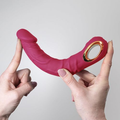 crushious magnus bend flexible vibrator pink na Arena.pl