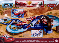 MATTEL DISNEY PIXAR CARS AUTA TOR WYŚCIGOWY JUMPING RACEWAY 2 AUTKA PREZENT