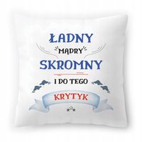 Poduszka Dla Krytyka Idealny Prezent Na Urodziny Z Nadrukiem Ze Zdjęciem