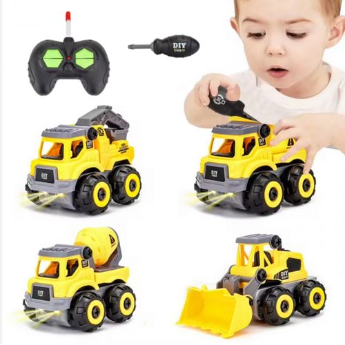 WOOPIE Zdalnie Sterowany Samochodzik Budowlany DIY na Arena.pl