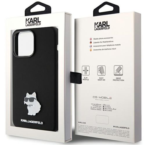 Etui Karl Lagerfeld do iPhone 15 Pro Max, Czarny na Arena.pl