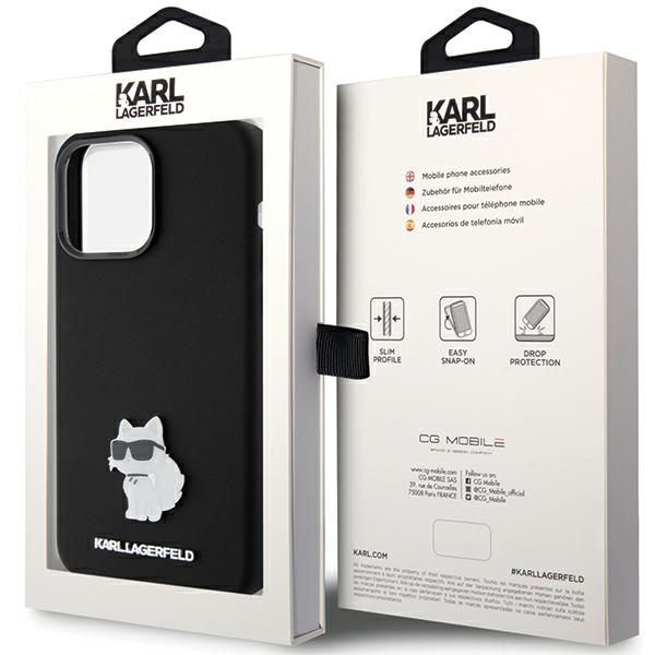 Etui Karl Lagerfeld do iPhone 15 Pro Max, Czarny zdjęcie 8