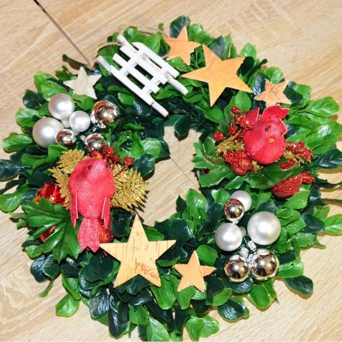 Bombki szklane drucik czerwień świąteczna 2cm/ 144 na Arena.pl