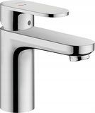 Bateria umywalkowa stojąca Hansgrohe vernis srebrny
