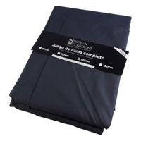 zestaw pościeli 3 częściowy z mikrofibry szary