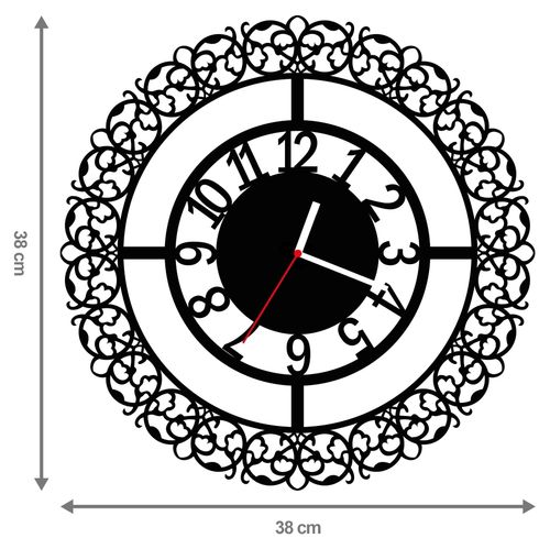 ZEGAR ŚCIENNY RETRO 38cm M 82.10 na Arena.pl