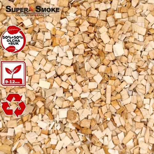 Zrębki Wędzarnicze Super Smoke OLCHA+BUK KL-10 (9-12mm) Large 10 na Arena.pl