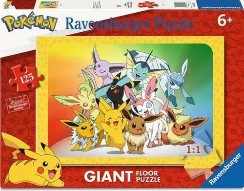 Puzzle 125 Gigant Pokemon Ravensburger na Arena.pl