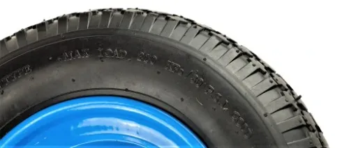 KOŁO KÓŁKO DO TACZEK 4.00-8 2PR SUPER MOCNE + ośka na Arena.pl