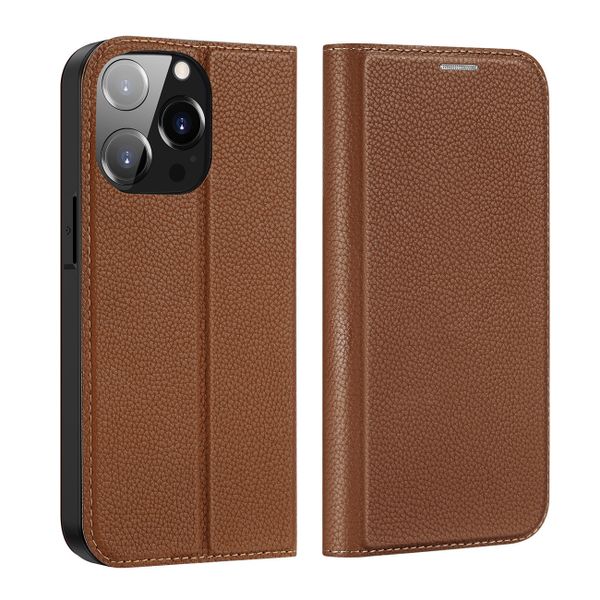 Etui Dux Ducis Skin X2 do Iphone 14 Plus brązowe zdjęcie 1
