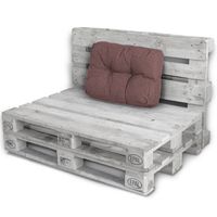 PODUSZKA PIKOWANA BOCZNA BOK NA SOFĘ, MEBLE Z PALET, ŁAWKĘ 40x60