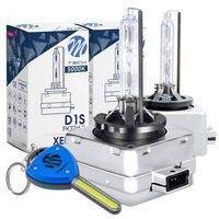 Zestaw 2szt. Żarnik Palnik M-TECH D1S 5000K + brelok Led GRATIS