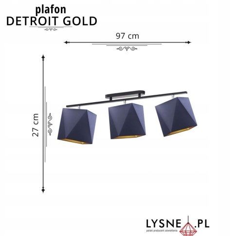 Plafon DETROIT GOLD na Arena.pl