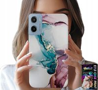 ETUI DO MOTOROLA E15 / G05 - ELEGANCKI MARMUREK MODNY KOBIECY CASE