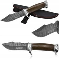 KANDAR Nóż Myśliwski Survivalowy Taktyczny +Pochwa