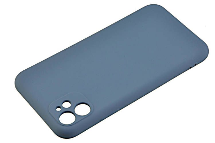 Etui silikonowe Tint do Apple iPhone 11 granatowy zdjęcie 2