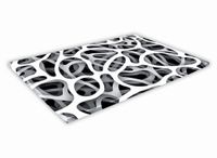 SZKLANA DESKA KUCHENNA 30x20 335a Nierówna siatka