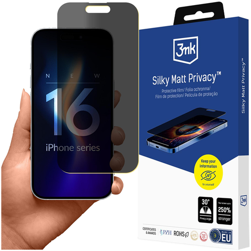 Apple iPhone 16 Pro - 3mk Silky Matt Privacy na Arena.pl