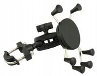 UCHWYT NA TELEFON X MOTOCYKLOWY SKUTER MOTOR MOCNY SOLIDNY UNIWERSALNY