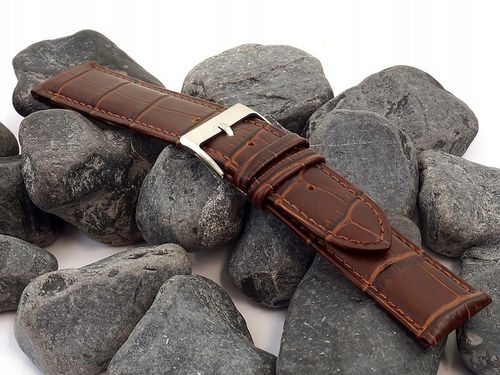 Pasek do zegarka skórzany Tekla T-04.02 PRO uniwerslany 20 mm + teleskopy na Arena.pl