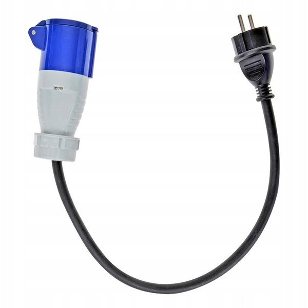 ADAPTER PRZEJŚCIÓWKA CAMPING REDUKCJA CEE NA WTYK zdjęcie 2