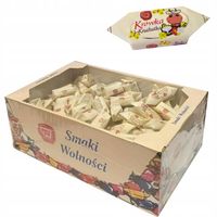 Cukierki mleczne krówki Kruchutkie Wolność 3 kg na przyjęcia firmowe okazje
