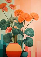 Plakat 40x55cm Kwiatowa Harmonia