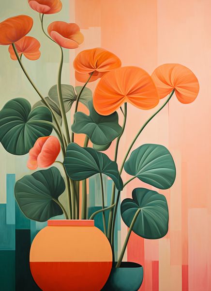 Plakat 40x55cm Kwiatowa Harmonia zdjęcie 1