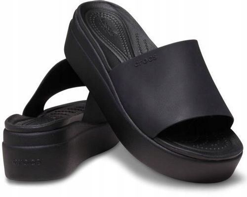Damskie Lekkie Buty Klapki Crocs Brooklyn 208728 Slide 41-42 na Arena.pl