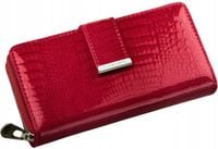 Skórzany PORTFEL DAMSKI Miękka PORTMONETKA KOLORY Skóra Naturalna POJEMNY