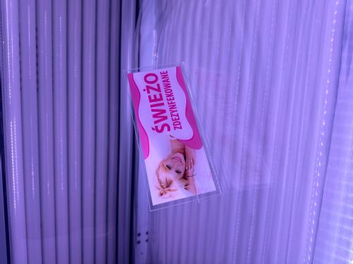 Tabliczka Świeżo Zdezynfekowane Do Solarium na Arena.pl